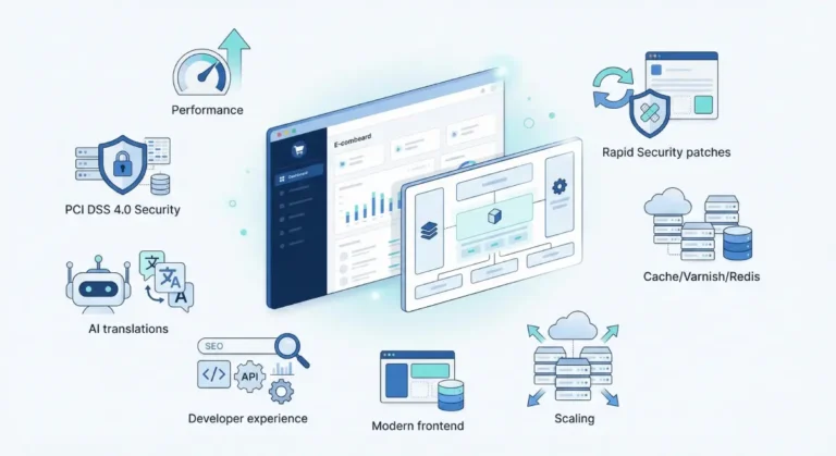 Mage-OS vs. Magento vs. Adobe Commerce